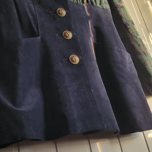 VINTAGE DANIER 100% Leather Petty Coat - Picture 4 of 11